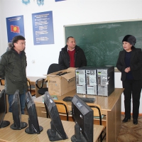 ГП «Инфоком» оказал материальную помощь единственному детскому дому Иссыккульской области